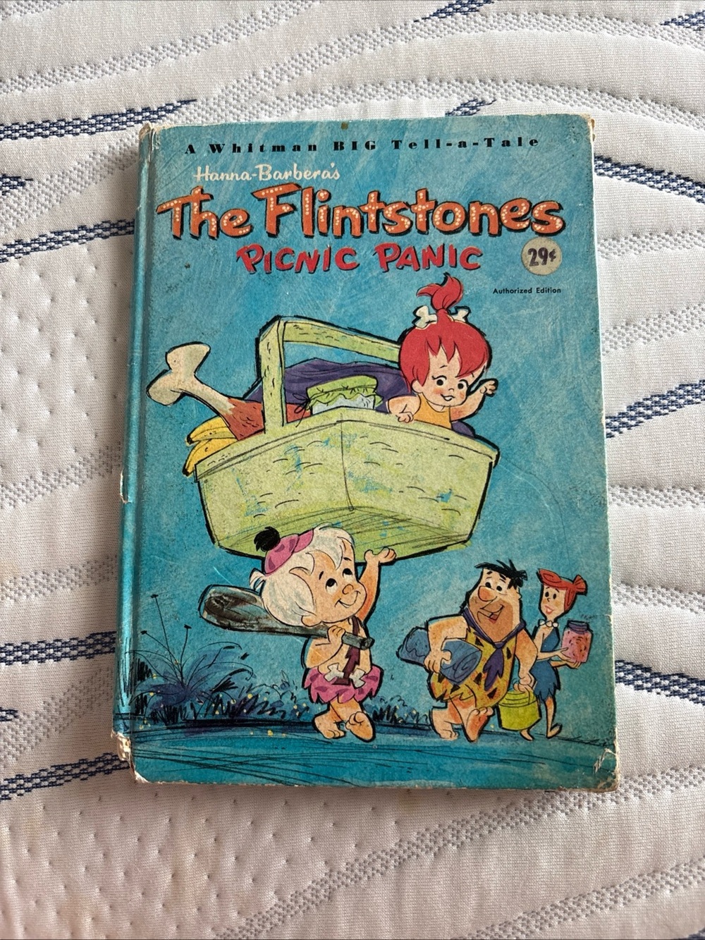 Hanna-Barbera The Flintstones Picnic Panic - Blue Kids Learning Book